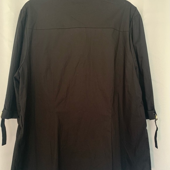 Apple Bottoms Y2K 90’s button down utility shirt. Black good accents Size 2X - Picture 8 of 12